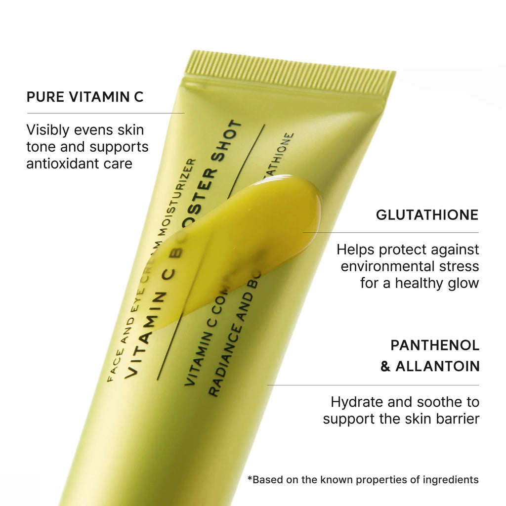 Arencia Vitamin C Booster Shot Serum – Glutathione, Niacinamide & Vitamin E for Dark Spots, Fine Lines & Wrinkles | Korean Skincare, Glass Skin, 30ml/1.01 fl.oz
