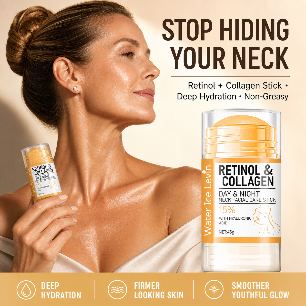 Retinol and Collagen Neck Cream Facial