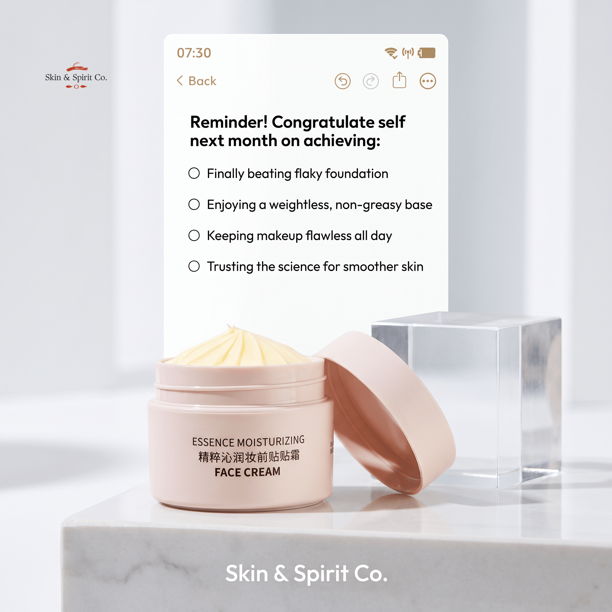 Moisturizing Makeup Primer Cream | Makes You Blush