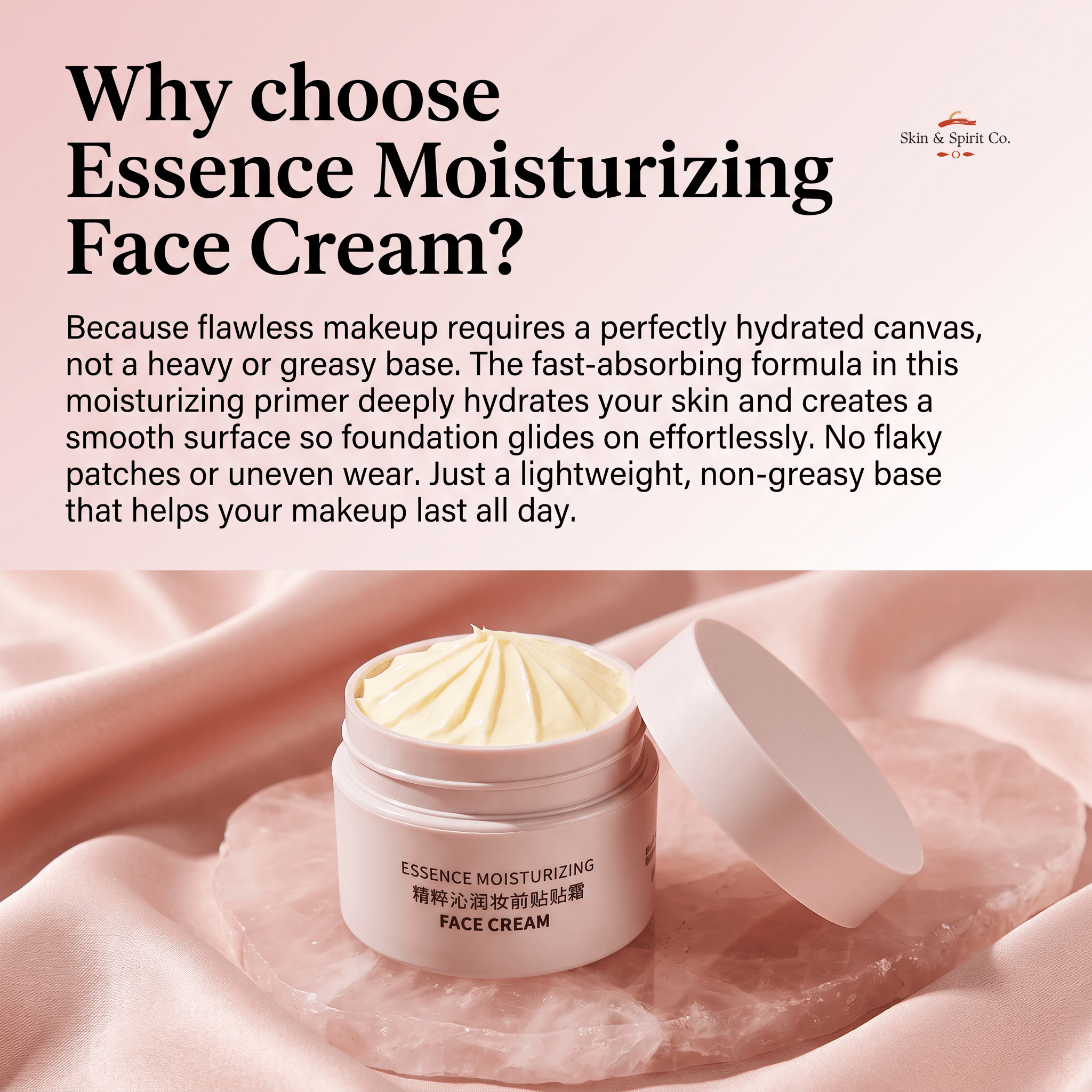 Moisturizing Makeup Primer Cream | Makes You Blush
