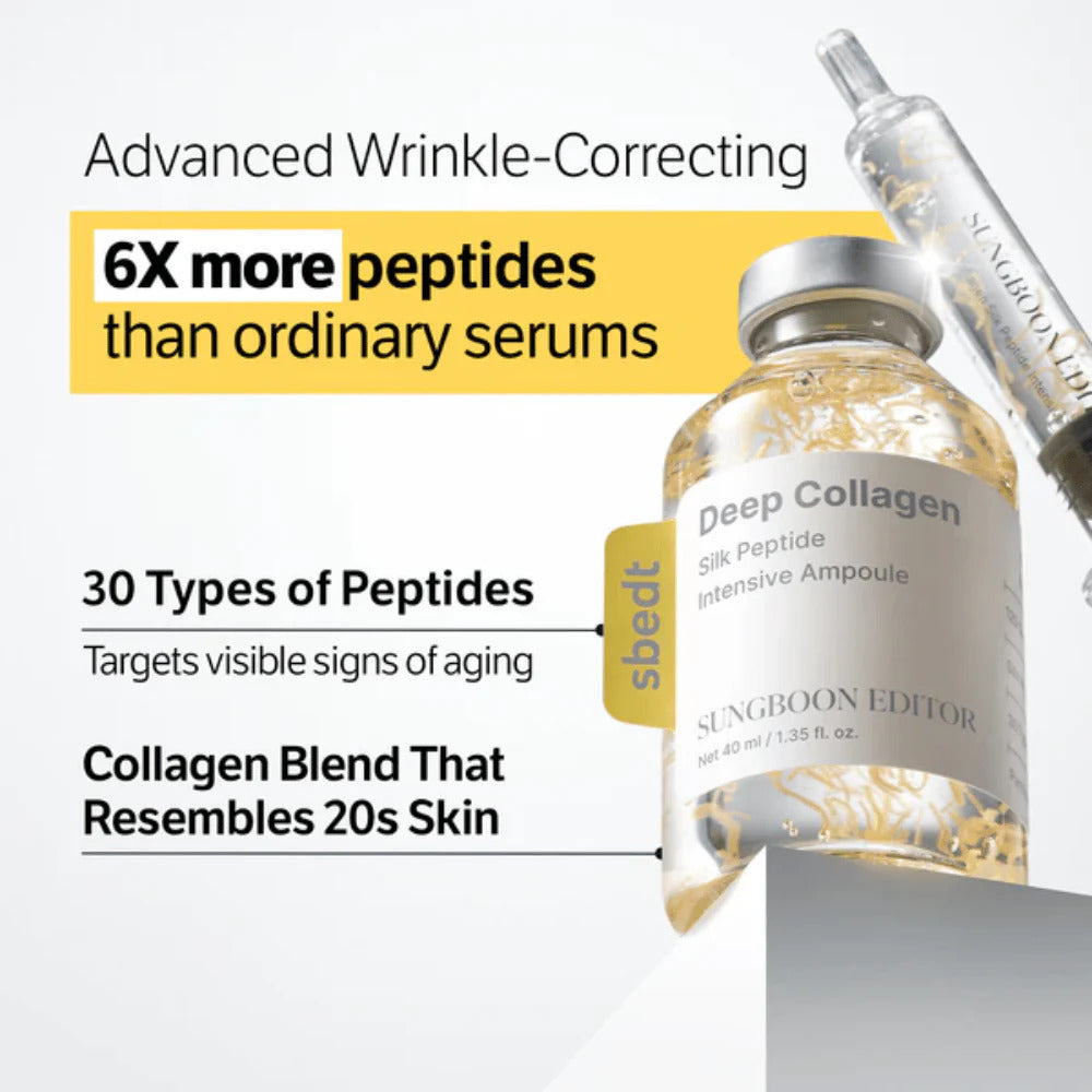 Korean Silk Collagen Ampoule. 