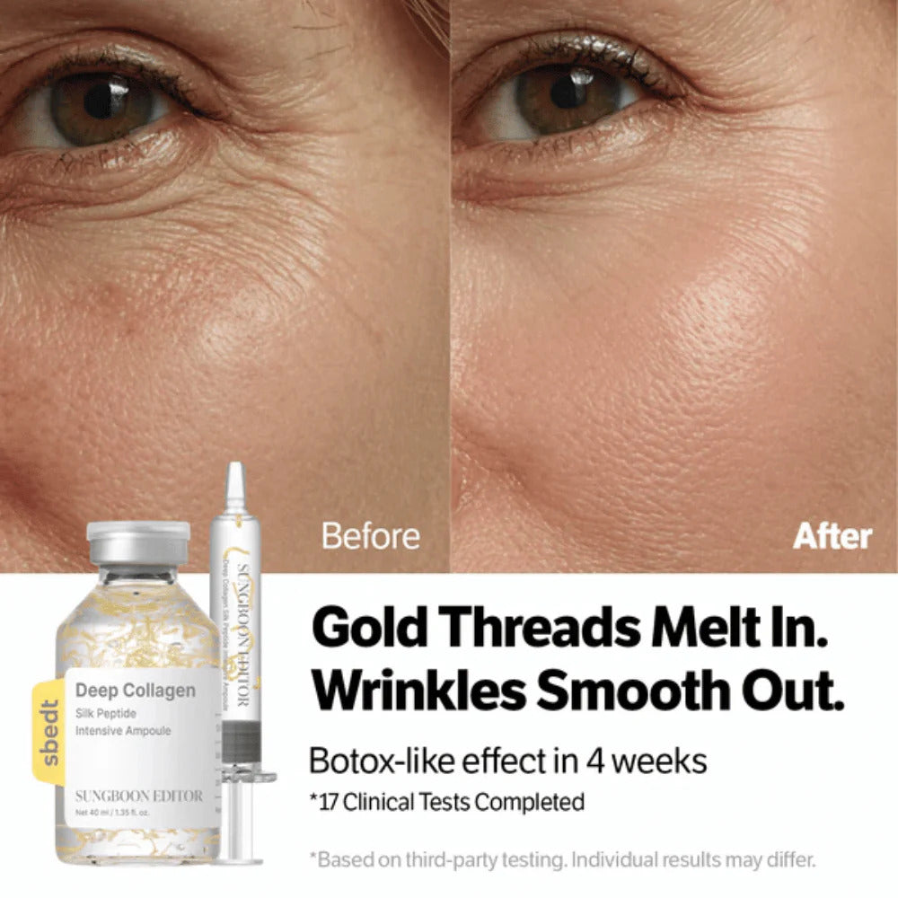 Korean Silk Collagen Ampoule. 
