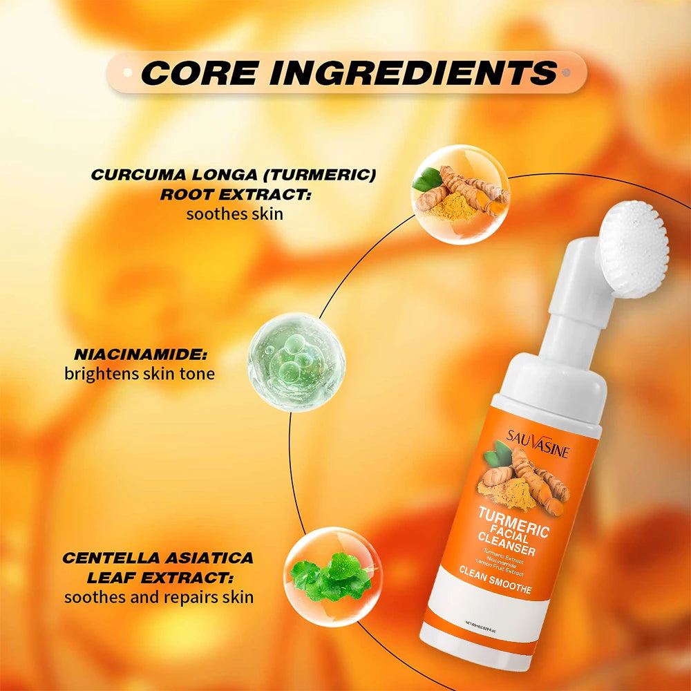 Turmeric & Lemon Brightening Face Wash 