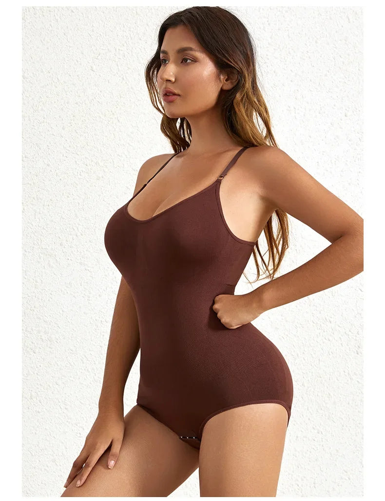Sculpting Body Shaper: Tummy Control + Butt Lift + Adjustable Straps