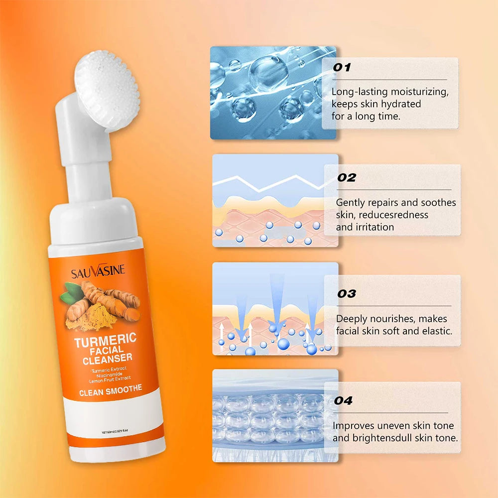 Turmeric & Lemon Brightening Face Wash 