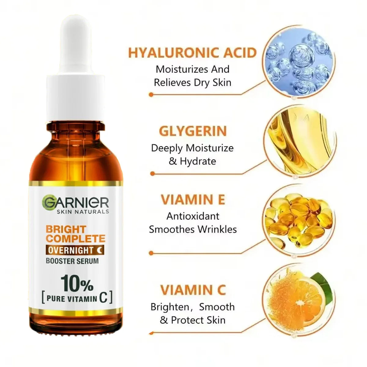 Vitamin C Brightening Face Serum | Rebuild The Skin