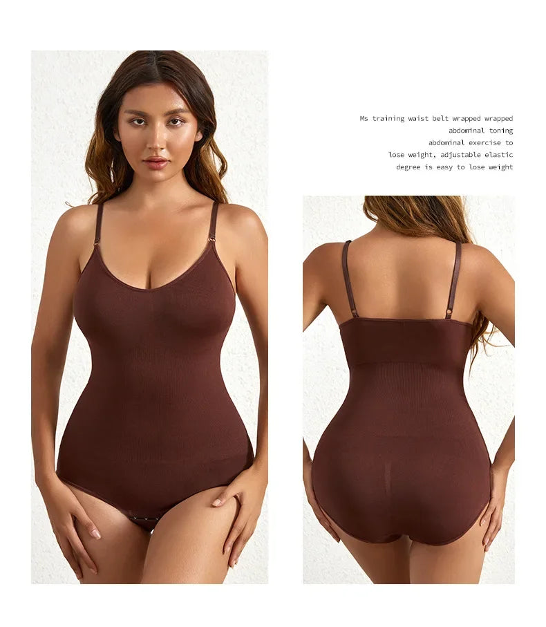 Sculpting Body Shaper: Tummy Control + Butt Lift + Adjustable Straps