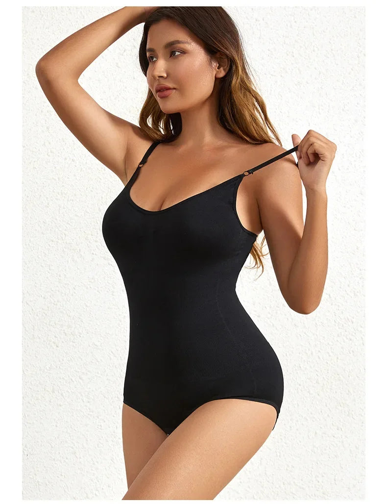 Sculpting Body Shaper: Tummy Control + Butt Lift + Adjustable Straps